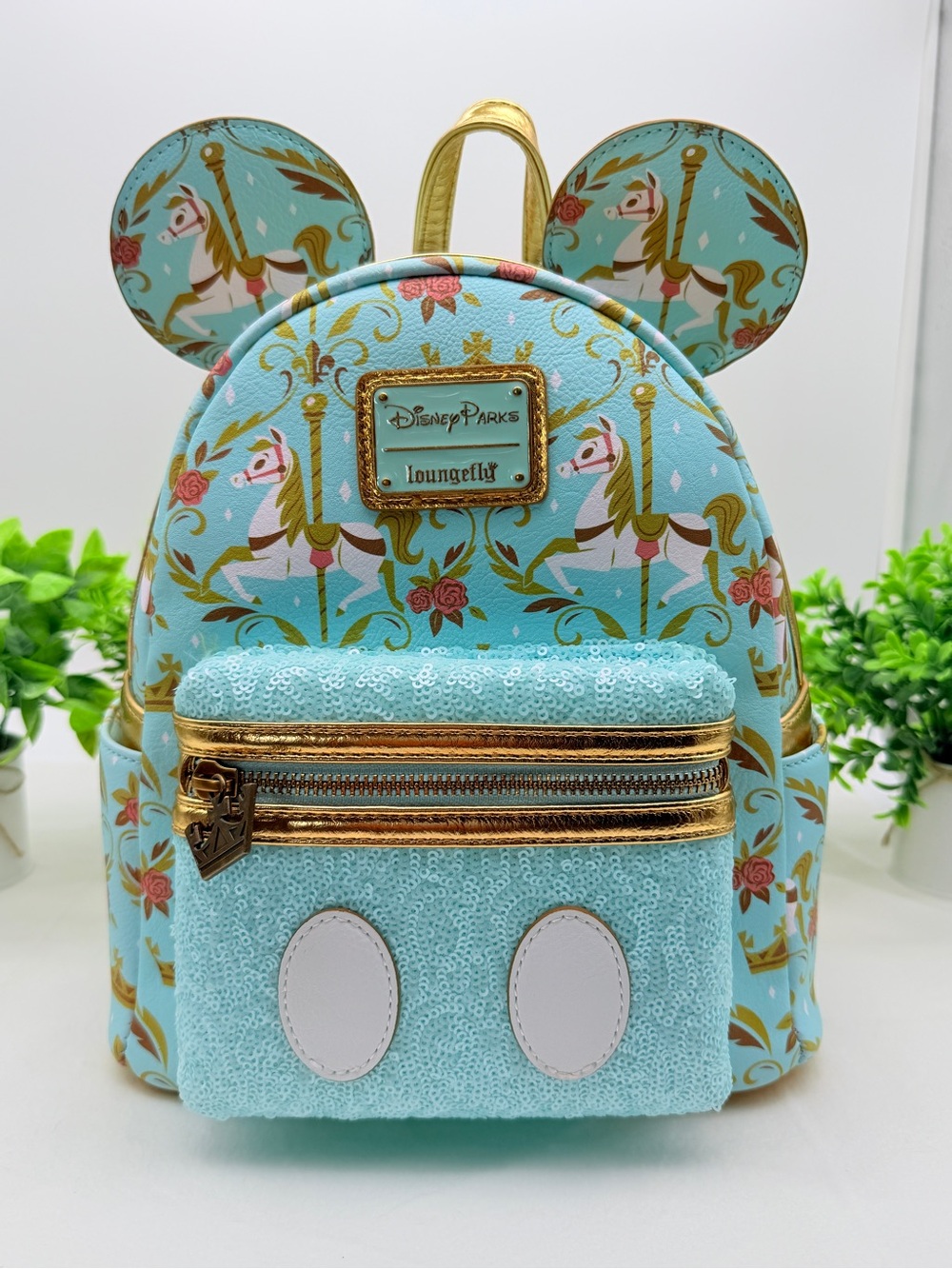 Dianey Parks MMA Prince Charming Regal Carrousel
Mini Backpack